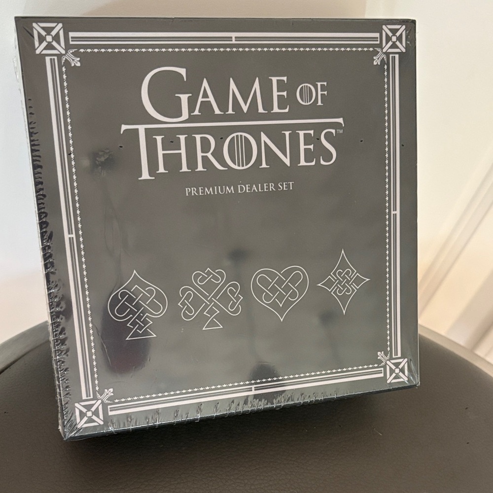 Game of Thrones Premium Dealer Set Playing Cards by USAopoly, NEW